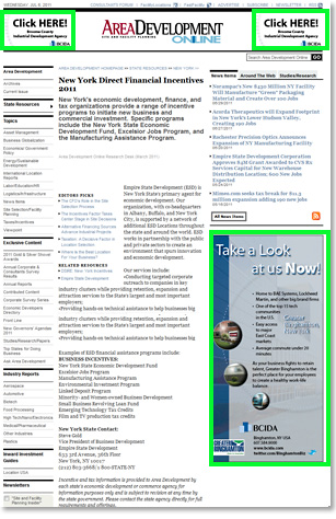 Sample State Resource Article Page/Half-Page Ad 