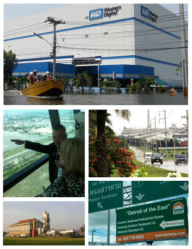 Western Digital Thailand, Eastern Seaboard, Amata City, Laem Chabang Port